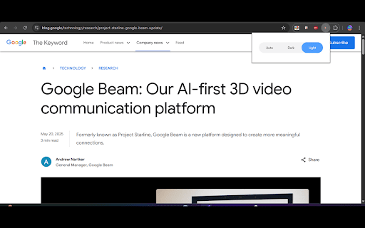 Auto Dark Mode Toggle from Chrome web store to be run with OffiDocs Chromium online Auto Dark Mode Toggle from Chrome web store to be run with OffiDocs Chromium online