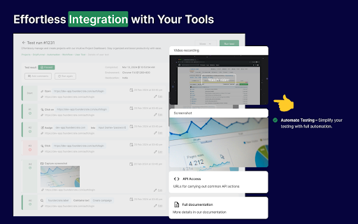 Automately Testing Made Effortless and Efficient from Chrome web store to be run with OffiDocs Chromium online Automately Testing Made Effortless and Efficient from Chrome web store to be run with OffiDocs Chromium online