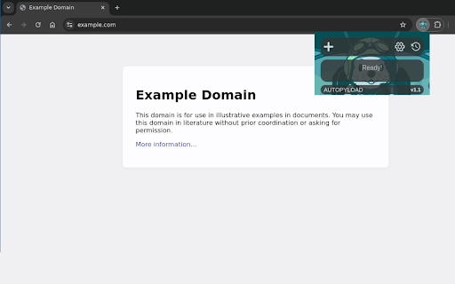 AutoPyLoad from Chrome web store to be run with OffiDocs Chromium online AutoPyLoad from Chrome web store to be run with OffiDocs Chromium online
