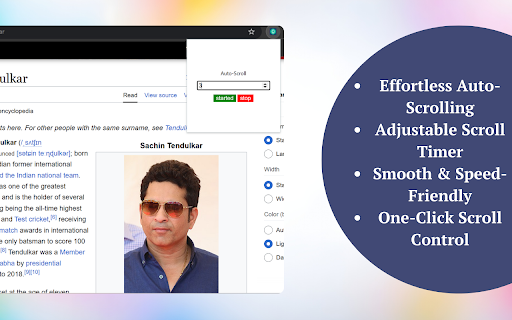 Auto Scroll Timer Extension from Chrome web store to be run with OffiDocs Chromium online Auto Scroll Timer Extension from Chrome web store to be run with OffiDocs Chromium online