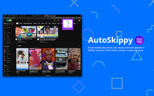 AutoSkippy | Skip Intros, Ads, Recaps More from Chrome web store to be run with OffiDocs Chromium online AutoSkippy | Skip Intros, Ads, Recaps More from Chrome web store to be run with OffiDocs Chromium online