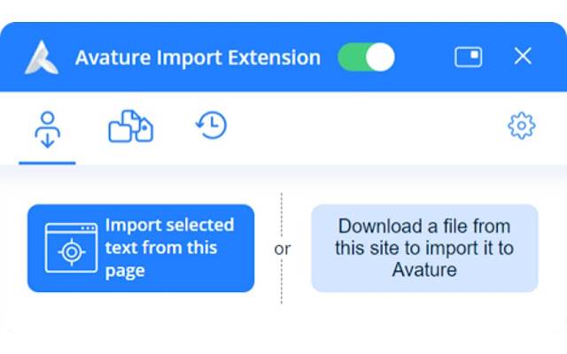 Avature Import Extension from Chrome web store to be run with OffiDocs Chromium online Avature Import Extension from Chrome web store to be run with OffiDocs Chromium online