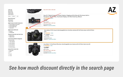 AZ Discounts from Chrome web store to be run with OffiDocs Chromium online AZ Discounts from Chrome web store to be run with OffiDocs Chromium online