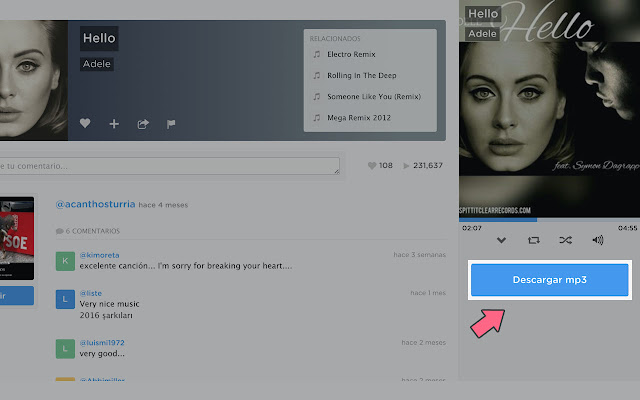 Bajar de Goear, 2016!! from Chrome web store to be run with OffiDocs Chromium online Bajar de Goear, 2016!! from Chrome web store to be run with OffiDocs Chromium online