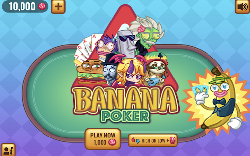 Banana Poker Game from Chrome web store to be run with OffiDocs Chromium online Banana Poker Game from Chrome web store to be run with OffiDocs Chromium online