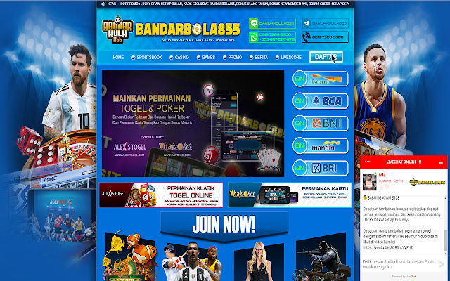 Bandarbola855 from Chrome web store to be run with OffiDocs Chromium online Bandarbola855 from Chrome web store to be run with OffiDocs Chromium online