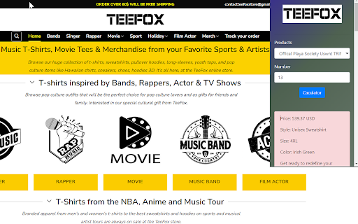 Band T Shirts from Chrome web store to be run with OffiDocs Chromium online Band T Shirts from Chrome web store to be run with OffiDocs Chromium online