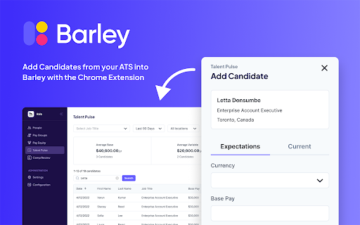Barley Talent Pulse from Chrome web store to be run with OffiDocs Chromium online Barley Talent Pulse from Chrome web store to be run with OffiDocs Chromium online