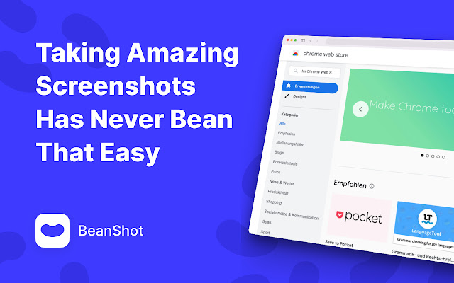 BeanShot from Chrome web store to be run with OffiDocs Chromium online BeanShot from Chrome web store to be run with OffiDocs Chromium online