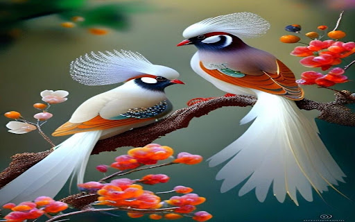 beautiful two birds wallpaper from Chrome web store to be run with OffiDocs Chromium online beautiful two birds wallpaper from Chrome web store to be run with OffiDocs Chromium online