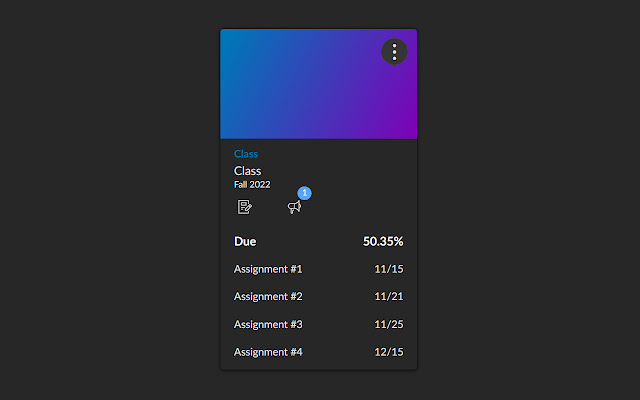 Better Canvas from Chrome web store to be run with OffiDocs Chromium online Better Canvas from Chrome web store to be run with OffiDocs Chromium online
