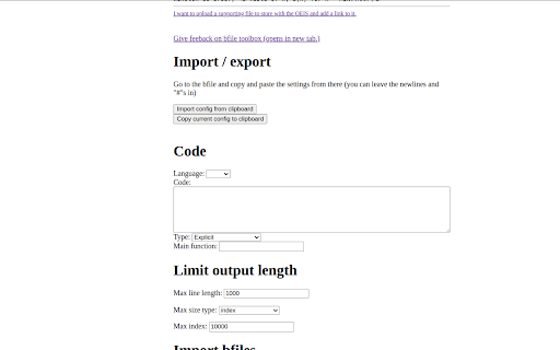 Bfile toolbox from Chrome web store to be run with OffiDocs Chromium online Bfile toolbox from Chrome web store to be run with OffiDocs Chromium online