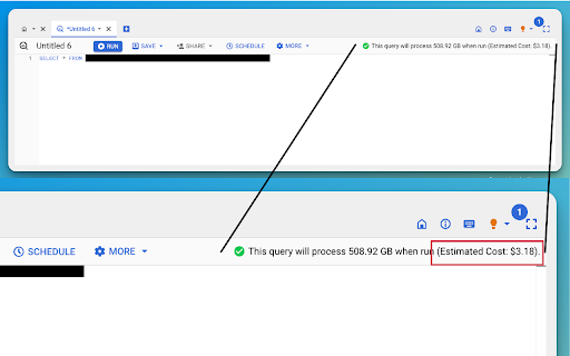 BigQuery Cost Estimator from Chrome web store to be run with OffiDocs Chromium online BigQuery Cost Estimator from Chrome web store to be run with OffiDocs Chromium online