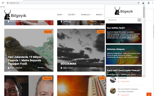 Bilgeyik from Chrome web store to be run with OffiDocs Chromium online Bilgeyik from Chrome web store to be run with OffiDocs Chromium online