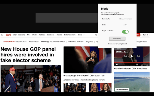 Blocki Free Premium Ad Blocker from Chrome web store to be run with OffiDocs Chromium online Blocki Free Premium Ad Blocker from Chrome web store to be run with OffiDocs Chromium online