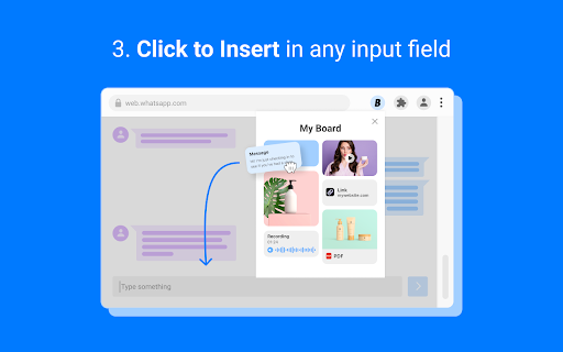 Boards: One click Content Sharing on Web from Chrome web store to be run with OffiDocs Chromium online Boards: One click Content Sharing on Web from Chrome web store to be run with OffiDocs Chromium online