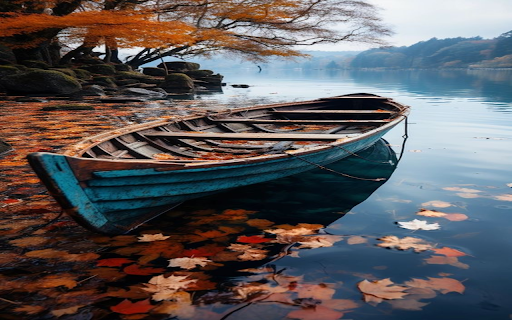 Boat on the lake wallpaper from Chrome web store to be run with OffiDocs Chromium online Boat on the lake wallpaper from Chrome web store to be run with OffiDocs Chromium online
