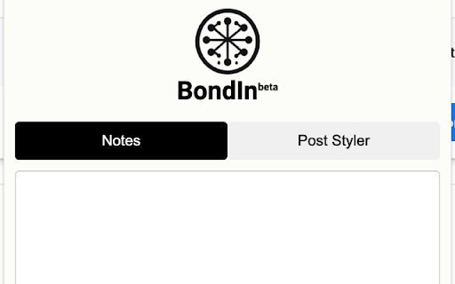 BondIn from Chrome web store to be run with OffiDocs Chromium online BondIn from Chrome web store to be run with OffiDocs Chromium online