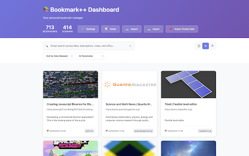 Bookmark++ from Chrome web store to be run with OffiDocs Chromium online Bookmark++ from Chrome web store to be run with OffiDocs Chromium online