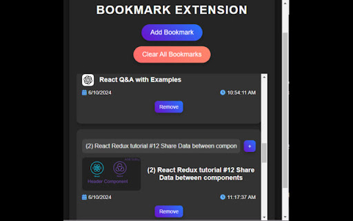 Bookmark Extension from Chrome web store to be run with OffiDocs Chromium online Bookmark Extension from Chrome web store to be run with OffiDocs Chromium online