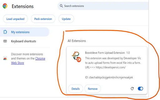 Boostdeve Form Upload Extension from Chrome web store to be run with OffiDocs Chromium online Boostdeve Form Upload Extension from Chrome web store to be run with OffiDocs Chromium online
