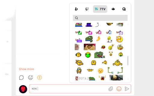 Boosty Emotes from Chrome web store to be run with OffiDocs Chromium online Boosty Emotes from Chrome web store to be run with OffiDocs Chromium online