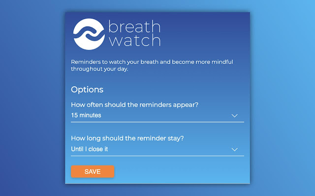 BreathWatch from Chrome web store to be run with OffiDocs Chromium online BreathWatch from Chrome web store to be run with OffiDocs Chromium online