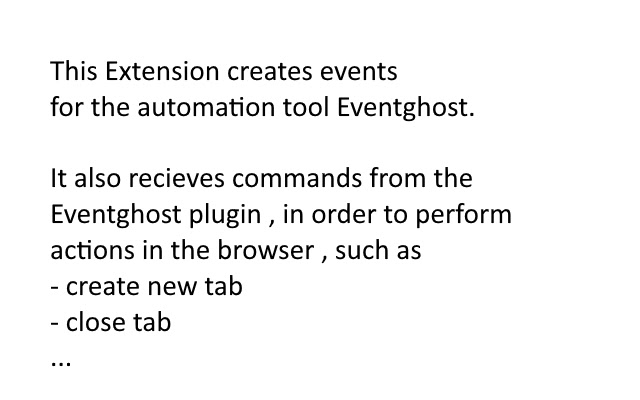 Browser Remote for Eventghost from Chrome web store to be run with OffiDocs Chromium online Browser Remote for Eventghost from Chrome web store to be run with OffiDocs Chromium online