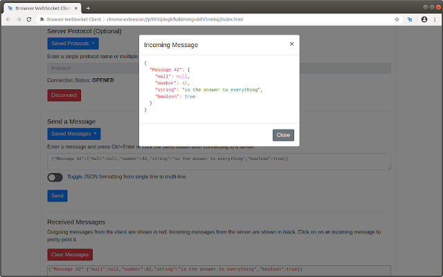 Browser WebSocket Client from Chrome web store to be run with OffiDocs Chromium online Browser WebSocket Client from Chrome web store to be run with OffiDocs Chromium online