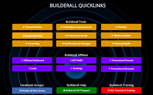 Builderall Quicklinks from Chrome web store to be run with OffiDocs Chromium online Builderall Quicklinks from Chrome web store to be run with OffiDocs Chromium online