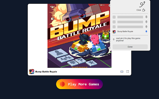 Bump Battle Royale Game Dominate the Arena with Strategic Bumps! from Chrome web store to be run with OffiDocs Chromium online Bump Battle Royale Game Dominate the Arena with Strategic Bumps! from Chrome web store to be run with OffiDocs Chromium online