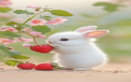 bunny and strawberry tree wallpaper with fruit from Chrome web store to be run with OffiDocs Chromium online bunny and strawberry tree wallpaper with fruit from Chrome web store to be run with OffiDocs Chromium online
