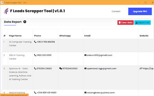 Business Leads Scrapper Tool from Chrome web store to be run with OffiDocs Chromium online Business Leads Scrapper Tool from Chrome web store to be run with OffiDocs Chromium online