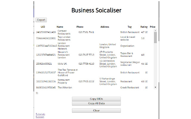 Business Socialiser from Chrome web store to be run with OffiDocs Chromium online Business Socialiser from Chrome web store to be run with OffiDocs Chromium online