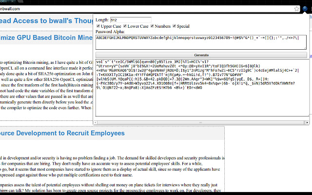 bwallHatesTwits Password Generator from Chrome web store to be run with OffiDocs Chromium online bwallHatesTwits Password Generator from Chrome web store to be run with OffiDocs Chromium online