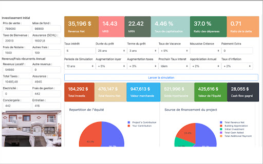 Calculatrice Immobilière from Chrome web store to be run with OffiDocs Chromium online Calculatrice Immobilière from Chrome web store to be run with OffiDocs Chromium online