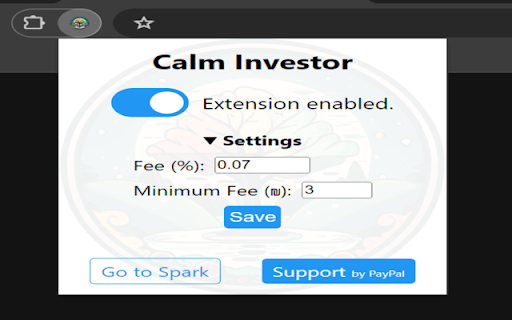 Calm Investor from Chrome web store to be run with OffiDocs Chromium online Calm Investor from Chrome web store to be run with OffiDocs Chromium online