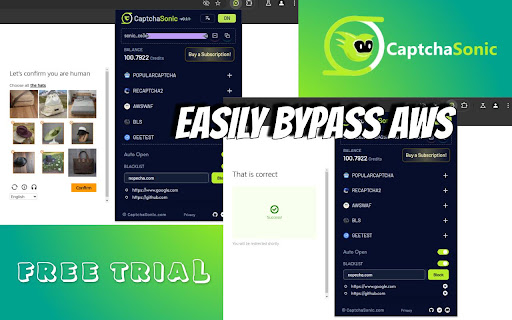 CaptchaSonic: Automatic Captcha Solver from Chrome web store to be run with OffiDocs Chromium online CaptchaSonic: Automatic Captcha Solver from Chrome web store to be run with OffiDocs Chromium online