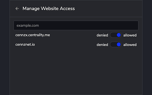 CENNZnet extension from Chrome web store to be run with OffiDocs Chromium online CENNZnet extension from Chrome web store to be run with OffiDocs Chromium online