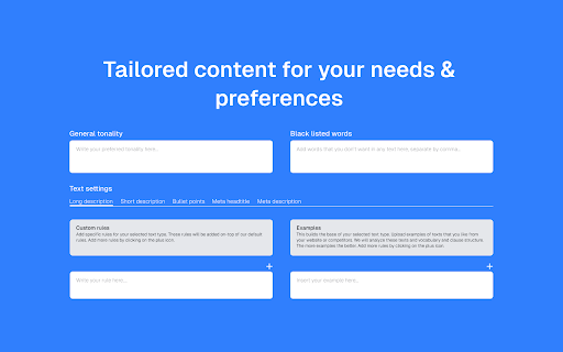 Cension: Generate Product Descriptions With AI from Chrome web store to be run with OffiDocs Chromium online Cension: Generate Product Descriptions With AI from Chrome web store to be run with OffiDocs Chromium online