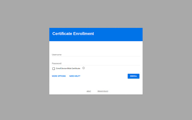 Certificate Enrollment for Chrome OS from Chrome web store to be run with OffiDocs Chromium online Certificate Enrollment for Chrome OS from Chrome web store to be run with OffiDocs Chromium online