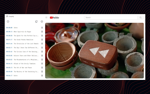 Chaptify from Chrome web store to be run with OffiDocs Chromium online Chaptify from Chrome web store to be run with OffiDocs Chromium online