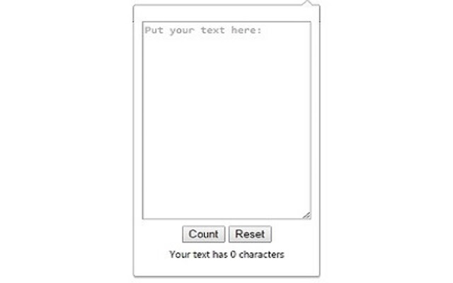 Characters Counter from Chrome web store to be run with OffiDocs Chromium online Characters Counter from Chrome web store to be run with OffiDocs Chromium online