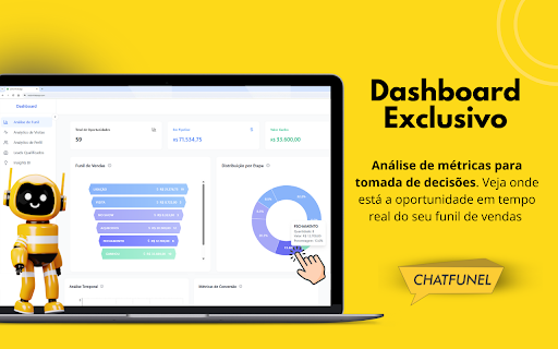 Chatfunel Para Vender Mais no Whatsapp from Chrome web store to be run with OffiDocs Chromium online Chatfunel Para Vender Mais no Whatsapp from Chrome web store to be run with OffiDocs Chromium online