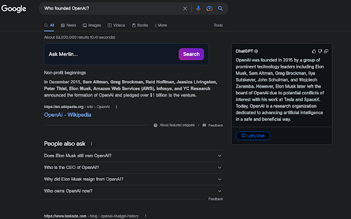 ChatGPT for Google Ask AI from Chrome web store to be run with OffiDocs Chromium online ChatGPT for Google Ask AI from Chrome web store to be run with OffiDocs Chromium online