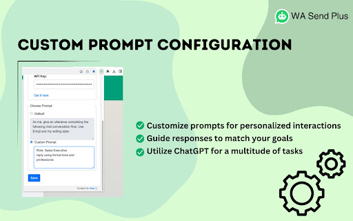 ChatGPT for WASend Plus from Chrome web store to be run with OffiDocs Chromium online ChatGPT for WASend Plus from Chrome web store to be run with OffiDocs Chromium online