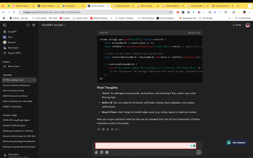 ChatGPT Molly guard from Chrome web store to be run with OffiDocs Chromium online ChatGPT Molly guard from Chrome web store to be run with OffiDocs Chromium online