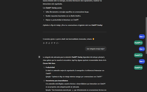 ChatGPT Overlay from Chrome web store to be run with OffiDocs Chromium online ChatGPT Overlay from Chrome web store to be run with OffiDocs Chromium online
