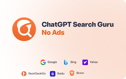 ChatGPT Search Guru. No ads from Chrome web store to be run with OffiDocs Chromium online ChatGPT Search Guru. No ads from Chrome web store to be run with OffiDocs Chromium online