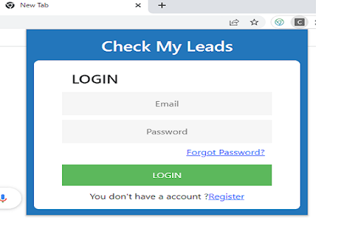 CheckMyLeads from Chrome web store to be run with OffiDocs Chromium online CheckMyLeads from Chrome web store to be run with OffiDocs Chromium online
